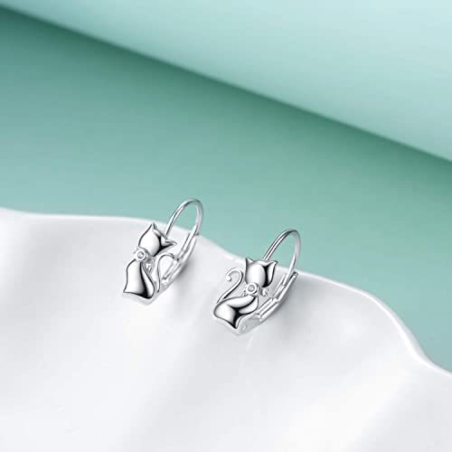 LUHE-Unicorn-EarringsCat-Earrings-Elephant-EarringsPanda-EarringsButterfly-EarringOwl-EarringsCoala-Bear-EarringsSterling-Silver-Animal-Leverback-Dangle-Earrings