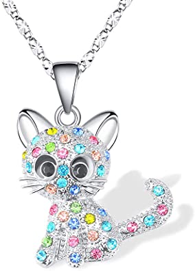 Lanqueen-Kitty-Cat-Pendant-Necklace-Jewelry-for-Women-Girls-Kids-Cat-Lover-Gifts-Daughter-Loved-Necklace-182.4-inch-Chain