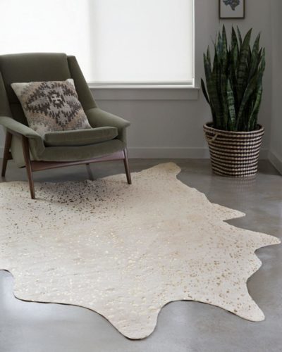 Loloi-II-Bryce-Collection-Faux-Cowhide-Area-Rug-3-10-x-5-Ivory-Champagne
