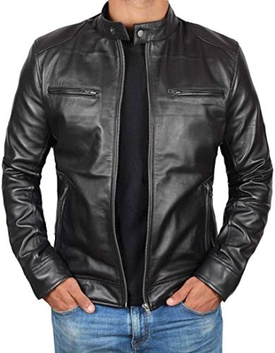 Mens-Leather-Jacket-Real-Lambskin-Motorcycle-Jacket-for-Men