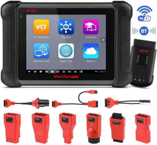 Autel Maxisys MS906BT Diagnostic Tool with OE-Level, ECU Coding Capability OBD2 Scanner, 22 Service Including Oil Reset Service, TPMS, EPB, ABS, SRS, SAS Scan Tool Advance Ver. of DS808/MS906/MK808