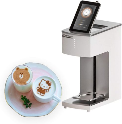 WiibooxSweetin Food-grade Coffee Printer Latte Art Barista Machine Digital Inkjet Cake Desserts Decoration Maker