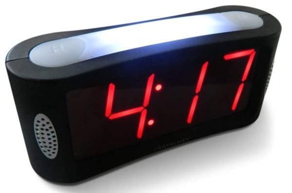 1. Travelwey Home LED Digital Alarm Clock - Outlet Powered