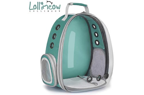 Lollimeow Pet Carrier Backpacks, Bubble Backpacks Carrier, Cats and Puppies,Airline-Approved, Designed for Travel, Hiking, Walking & Outdoor Use