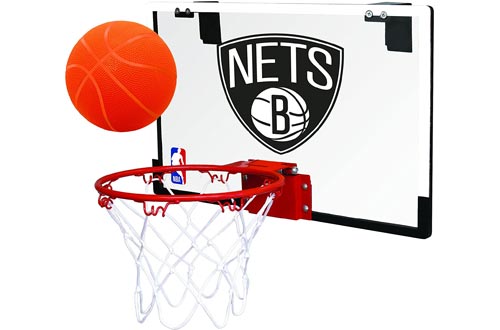 Rawlings NBA Game On Polycarbonate (PC) Mini Basketball Hoops Set (All Team Options)