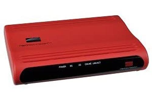 Remstream REM-8100 DOCSIS 2.0 Cable Modem Internet Routers w/Ethernet & USB (Red)