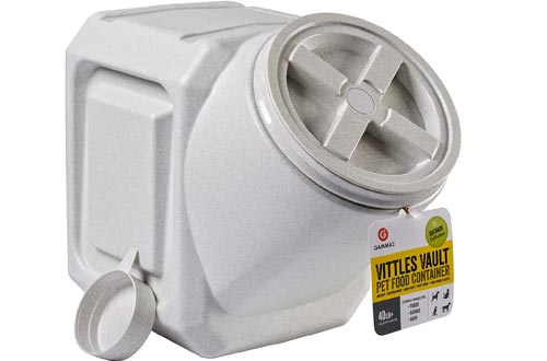 Gamma2 Vittles Vault Outback Stackable 40 lb Airtight Pet Food Storage Containers
