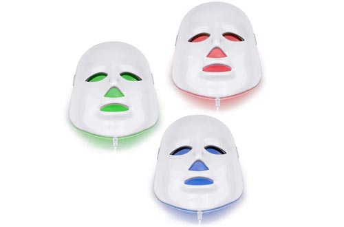 NORLANYA Photon Therapy Facial Skin Care Treatment Machine Facial Toning Masks - Blue Red Green Photon Light