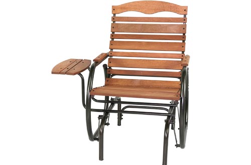 Jack Post CG-21Z Country Garden Glider Chairs with Tray, Bronze
