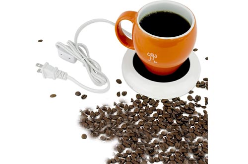 Desktop heated coffee/tea mug warmers - candle & wax warmers (1, 1 Cup) (D132) (MW1100)