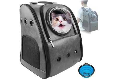PETRIP Cat Carrier Cat Backpacks Carrier for Large Cats 24 lbs Dog Backpacks Carrier Dog Travel Bag Pet Backpacks Carrier for Medium Small Cat Dogs Carrier for Hiking Airline Approved Pet Carrier
