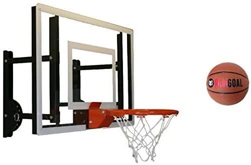 RAMgoal Durable Adjustable Indoor Mini Basketball Hoops and Ball