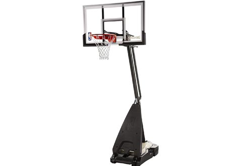 Spalding Ultimate Hybrid 54" Acrylic Portable Basketball Hoops