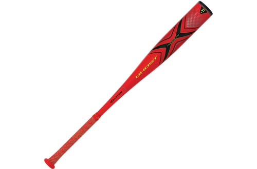 EASTON Ghost X Hyperlite -11 (2 5/8") USA Youth Baseball Bats | 2022 | 1 Piece Composite | EXACT Carbon | Speed End Cap | Lizard Skin Grip