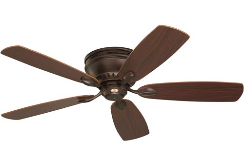 Emerson Ceiling Fans CF905VNB Prima Snugger 52-Inch Low Profile Ceiling Fans With Wall Control, Light Kit Adaptable, Venetian Bronze Finish