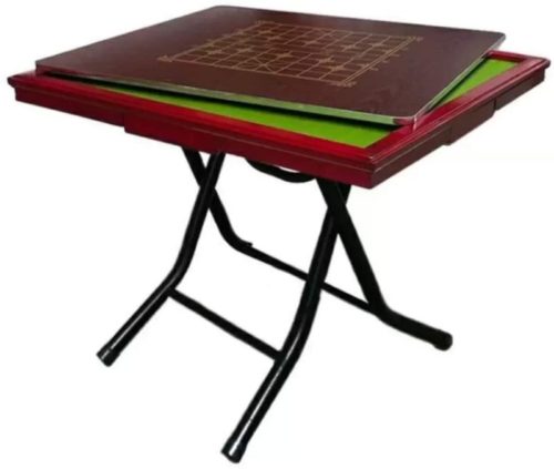 Mahjong Table Mah Jong Table Fold, Portable, Easy, Removable, Save Space, 4 Drawer, Free Installation 35x35x29.5 Inches Dinning Table Dual Use (Size : 909075 cm)