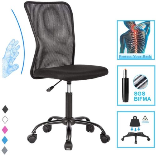 Ergonomic Office Chair Comfortable Desk Chair Mesh - Gray