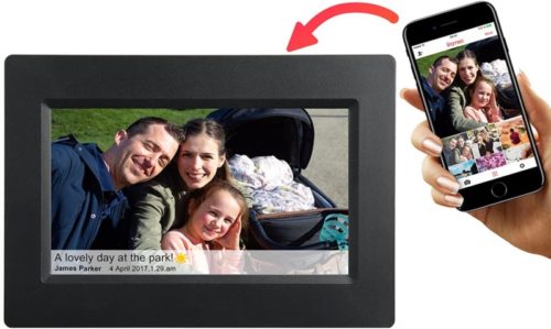 Feelcare 7 Inch Smart WiFi Digital Picture Frame with Touch Screen, Send Photos or Small Videos from Anywhere, IPS LCD Panel, Built in 8GB Memory, Wall-Mountable, Portrait&Landscape(Black) .jpg