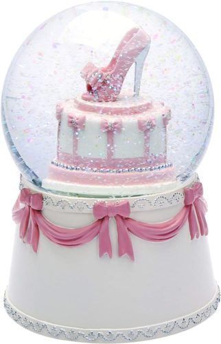 J-JHOUSELIFESTYLE-Musical-Snow-Globes-for-Girls-High-Heel-Rotating-as-Music-Plays-Perfect-Snow-Globe-Music-Boxes-for-Women-Granddaughters-Christmas-Valentines-Day-Birthday