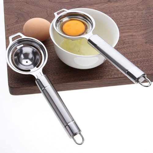 Konren-Stainless-Steel-Egg-Separator2pcs-Egg-Yolk-Separator-Egg-Whites-and-Yolks-Strainer-Divider-Professional-Egg-Separator-Tool-for-Baking-CakeEgg-CustardsMayonnaise