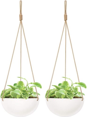 hanging planter with drainage