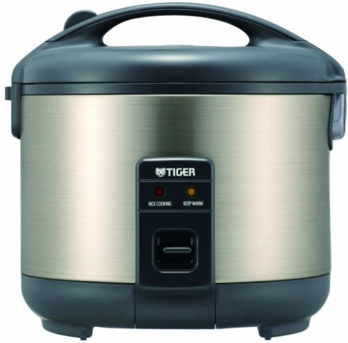 Tiger JNP-S10U-HU 5.5-Cup (Uncooked), Stainless Steel Gray