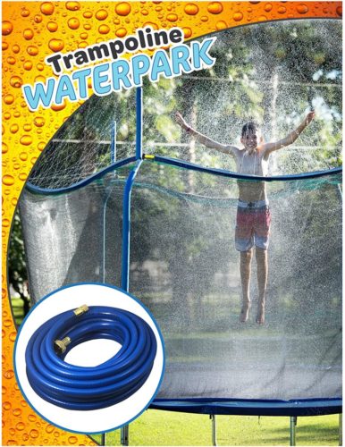 Trampoline-Waterpark-Heavy-Duty-Sprinkler-Hose-Fun-Summer-Outdoor-Water-Game-Toys-Accessories-Best-for-Boys-Girls-and-Adults-Made-to-Attach-On-Safety-Net-Enclosure-Tool-Free