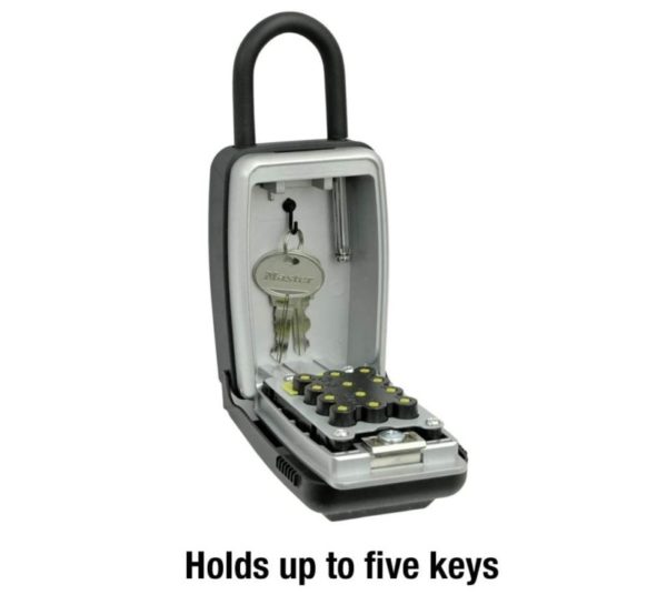 1. Master Lock 5422D Set Your Own Combination Portable Push Button Lock Box