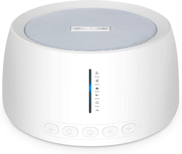 10. Portable White Noise Machine, Compact Sleep Sound Therapy with Earphone Jack
