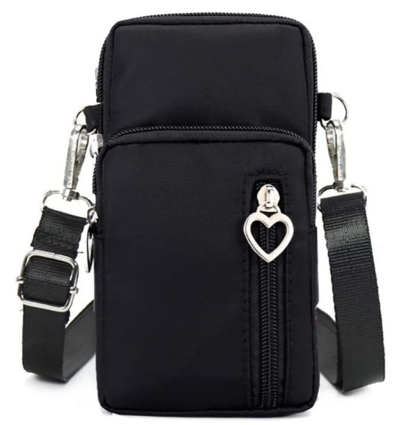 12. Horscrite Phone Bag Purse Wallet Crossbody Bag Lightweight Roomy Pockets Smartphone Sports Armband Bag For Men and Women
