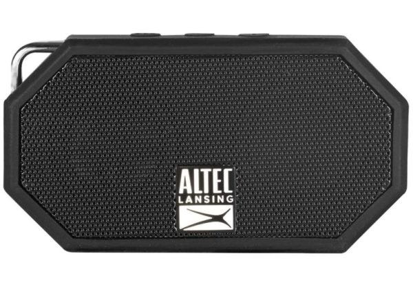 2. Altec Lansing IMW257-BLK Mini H2O Wireless Bluetooth Waterproof Speaker