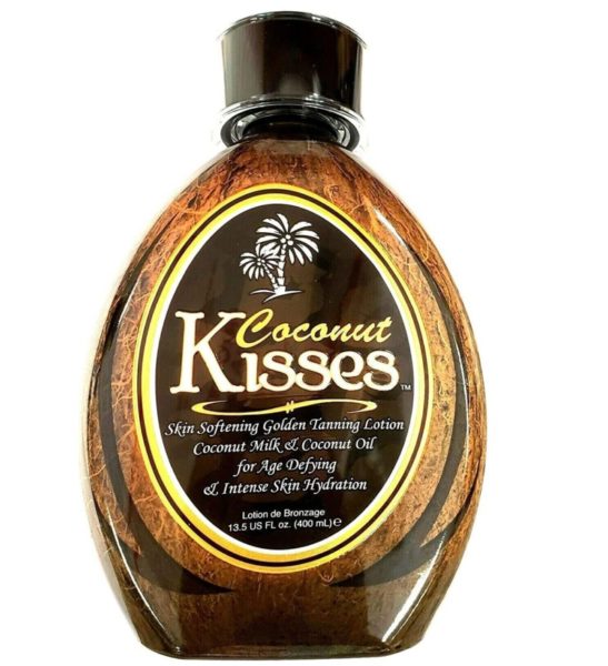 2. Ed Hardy Coconut Kisses Golden Tanning Lotion