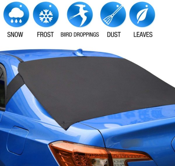 3. ALTITACO Car Rear Windshield Snow Cover, Rear Windscreen Snow Ice Cover Protector