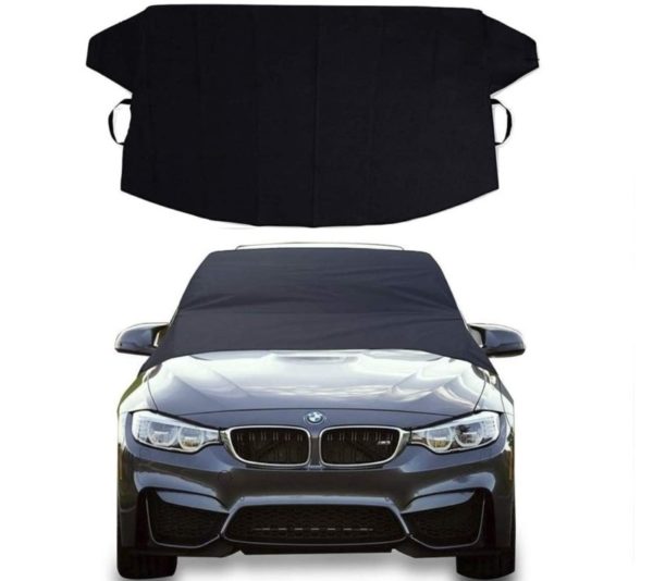5. Car Windshield Cover for Ice and Snow -Wiper Protector -Waterproof Car Windshield Forst Cover for SUV
