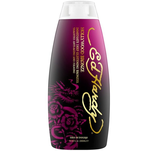 5. Ed Hardy Hollywood Bronze Bronzer Tanning Lotion