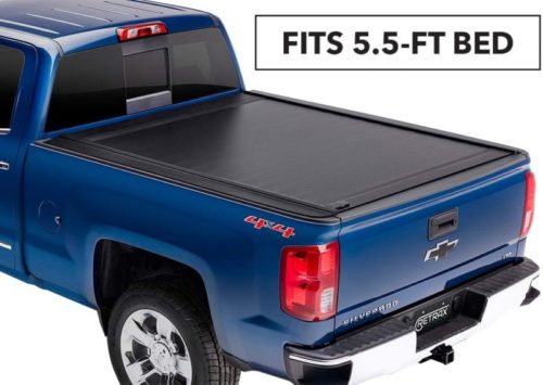 RetraxONE MX Retractable Truck Bed Tonneau Cover | 60461 | Fits 2014-2018 Chevy Silverado & GMC Sierra, 1500 Legacy/Limited (2019) & 2500/3500 (15-19) 5' 8" Bed