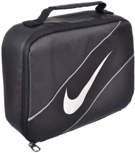 Nike Contrast Insulated Reflective Anthracite Tote Lunch Bag