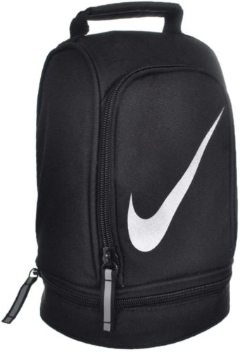 Nike Paneled Upright Insulated Lunchbox - Black/Silver, one Size
