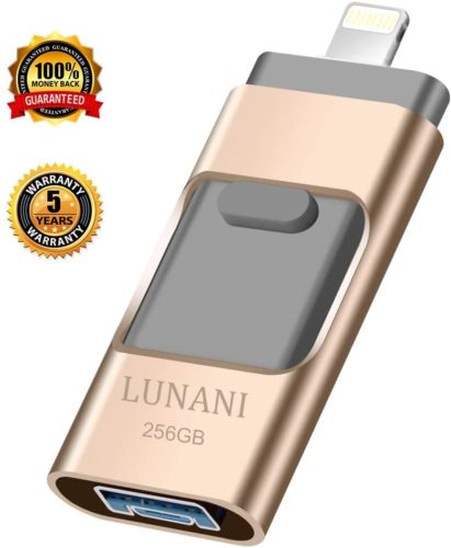USB-Flash-Drive-for-iPhone_-LUNANI-iPhone-Flash-Drive-256GB-photostick-Mobile-for-iPhone-USB-3.0-iPhone-External-StorageAndroidPC-Photo-iPhone-Picture-StickGold