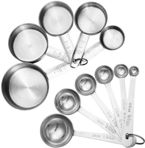 #7. Accmor Measuring Spoons Set - 11 Pieces