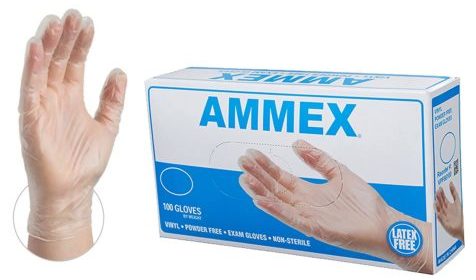 AMMEX Medical Clear Vinyl