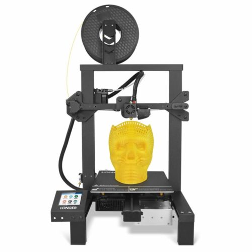 LONGER LK4 3D Printer 90% Pre-Assembled with 2.8" Full Color Touch Screen, Resume Printing, Filament Detector, Built-in Safety Power Supply 220x220x250mm