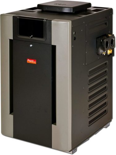 Raypak 406,000 BTU Digital Electronic Ignition Natural Gas Pool Heater