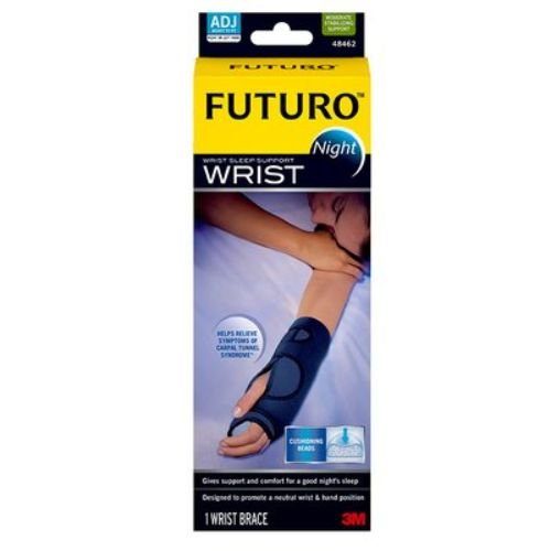 3M Health Care 48462EN FUTURO Night Wrist Sleep Support, Adjustable (Pack of 12)