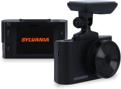 SYLVANIA - Roadsight Basic Dash Camera - 110 Degree View, HD 720p, 16GB SD Memory Card Included, Loop Recording, GSensor, 2 inch LED IPS Screen, Parking Mode, Magnetic Mount, Taxi, Truck, Car