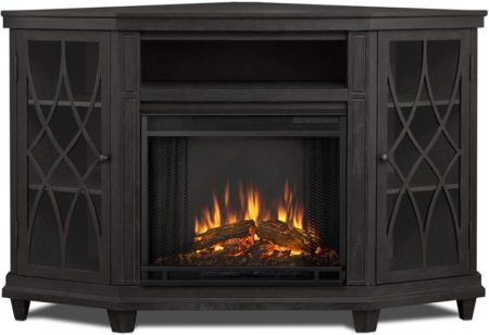 Real Flame Corner Fireplace TV Stands