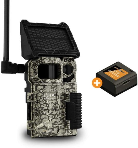 SPYPOINT-LINK-MICRO-S-LTE-Solar-Cellular-Trail-Camera-4-LED-Infrared-Flash-Game-Camera-with-80-foot-Detection-and-Flash-Range-LTE-Capable-Cellular-Trail-Camera-10MP-0.4-second-Trigger-Speed