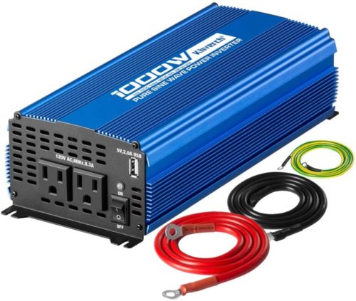 Kinverch-1000W-Continuous-2000W-Peak-Pure-Sine-Wave-Inverter-DC-12V-to-AC-110V-Car-Power-Inverter-with-Dual-AC-Outlets-2A-USB-Output