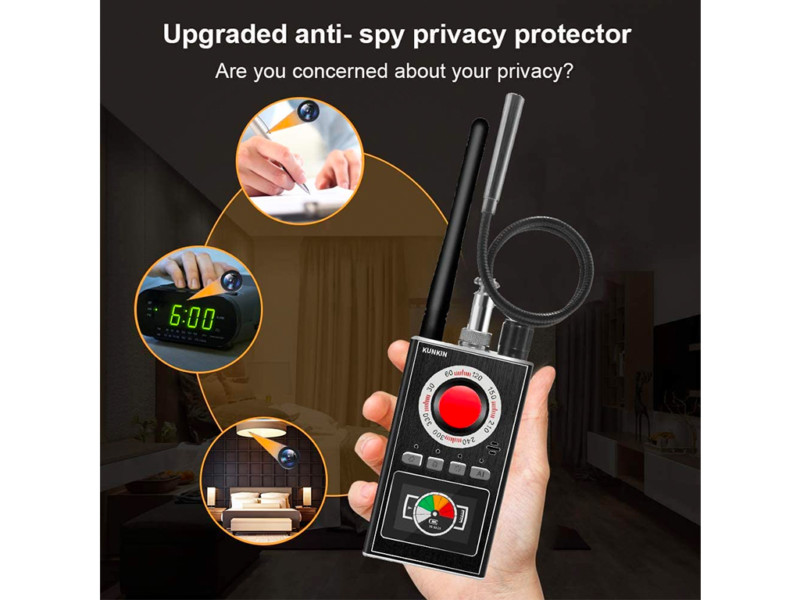 3. Portable Anti Spy Detector&Hidden Camera Detector